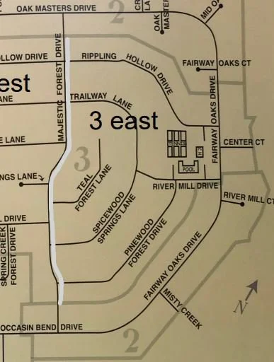 Section 3 East Representative Opening