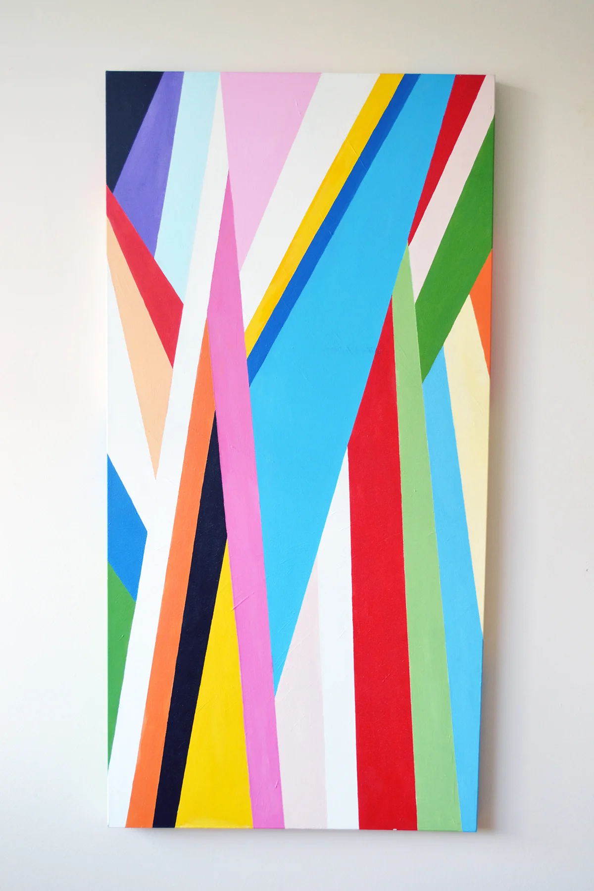 Untitled, 24x48 inches Acrylic on canvas