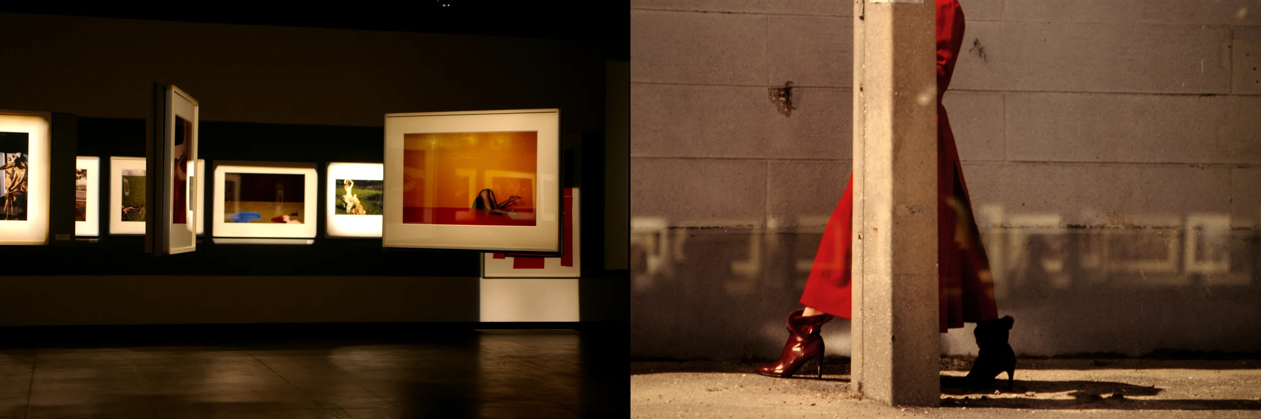 Gallery Pictures of Guy Bourdin's work. Picture by Mariana Leme