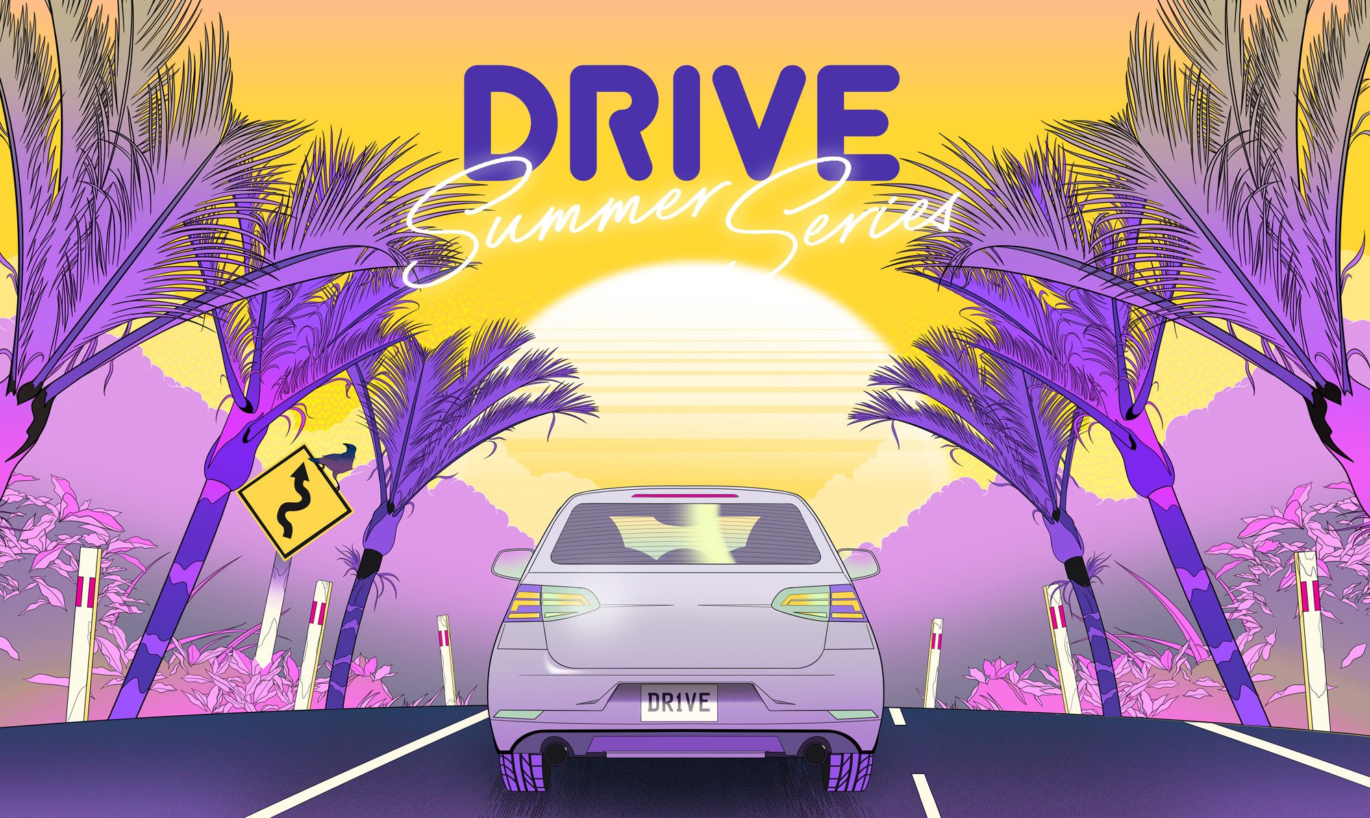  This campaign sought to encourage young drivers to get their driver's licence with Drive. The design and messaging took inspiration from video games. Made with Strategy Creative. 