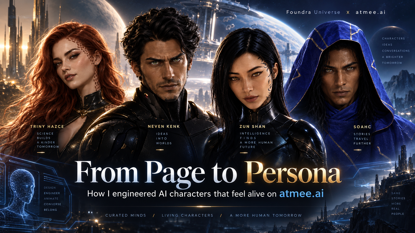 From Page to Persona