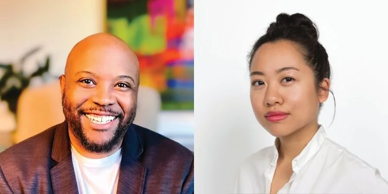 Idris Goodwin and Lorraine Nam at Town Hall Seattle