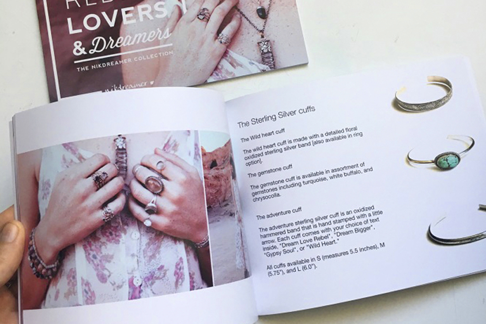 the jewelry line was created and inspired from all of Nicole's passions