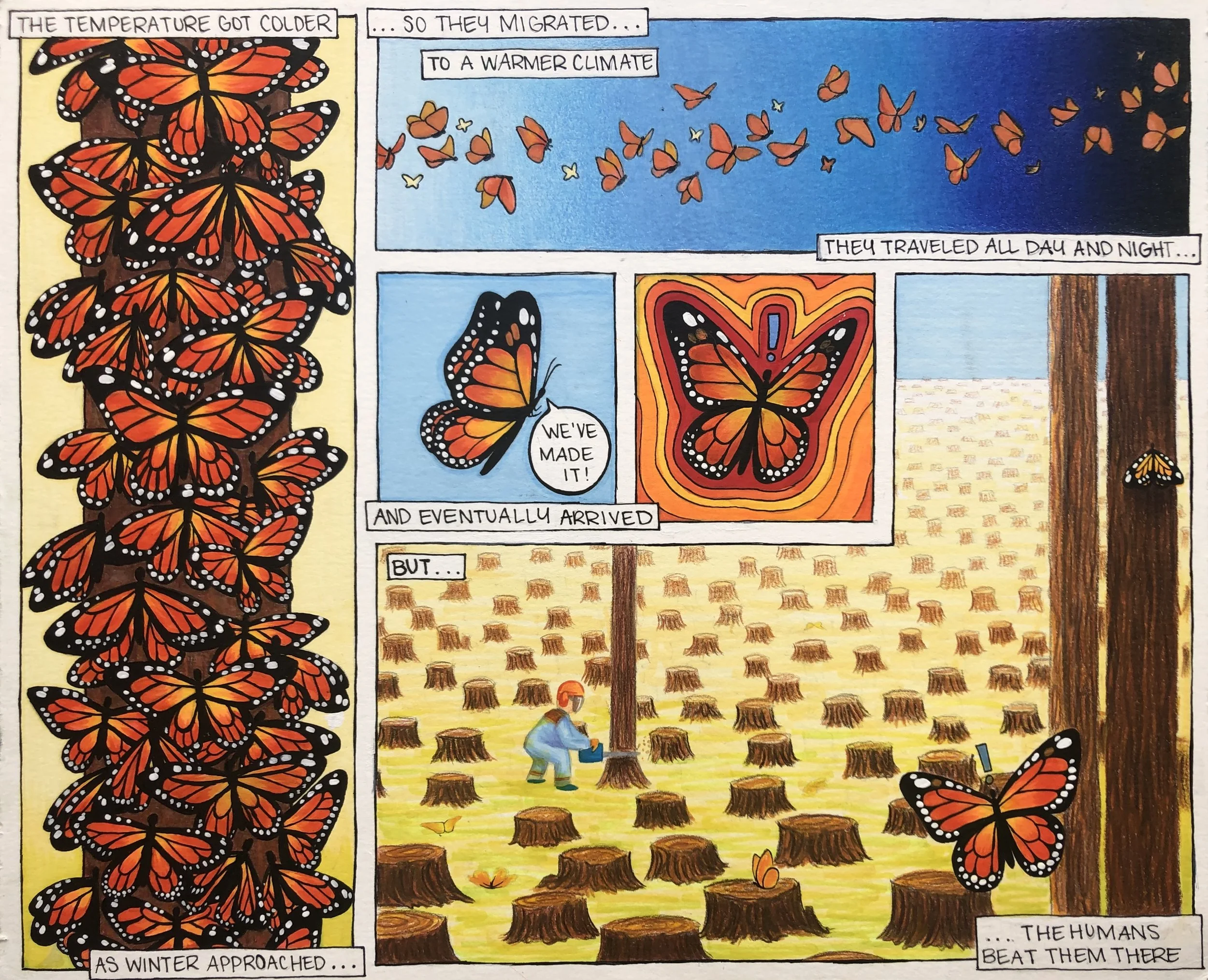  “Which species are silently suffering as climate change and pollution worsen?” -Angie Branson 