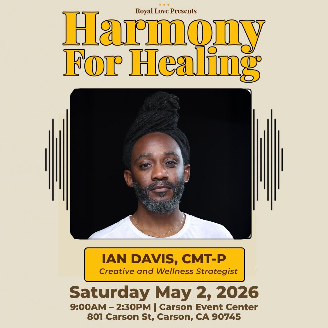 ✨Introducing Ian Davis to the Harmony for Healing main stage✨ @creative_ian will be guiding our community through a powerful group meditation and sharing insight on mental health and emotional wellness. His presence brings calm, clarity, and a remind