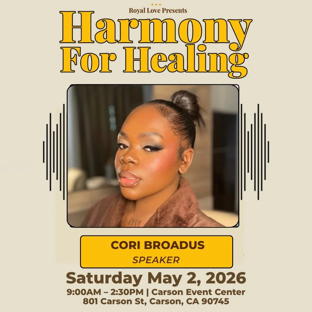 💜 Introducing speaker Cori Broadus at Harmony for Healing.  @princessbroadus is a courageous lupus warrior sharing her truth. She&rsquo;ll speak about her journey with lupus and the mental health challenges that often go unseen. Her story is one of 