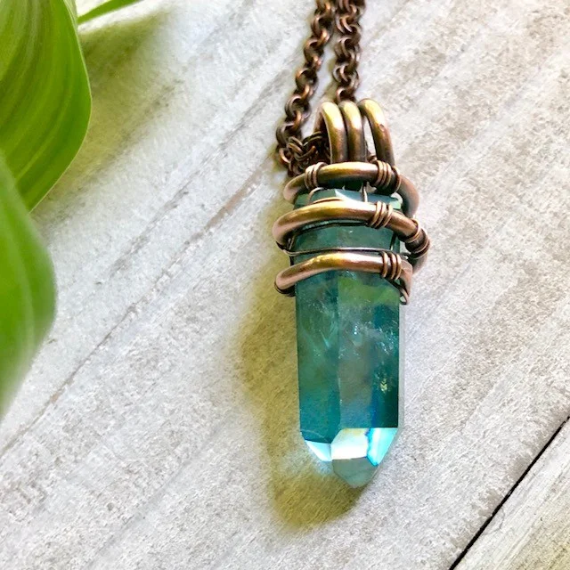 Aqua Aura Quartz