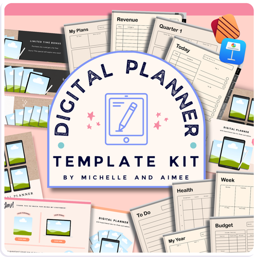 Digital Planner Template Kit — Secret O.W.L. Society