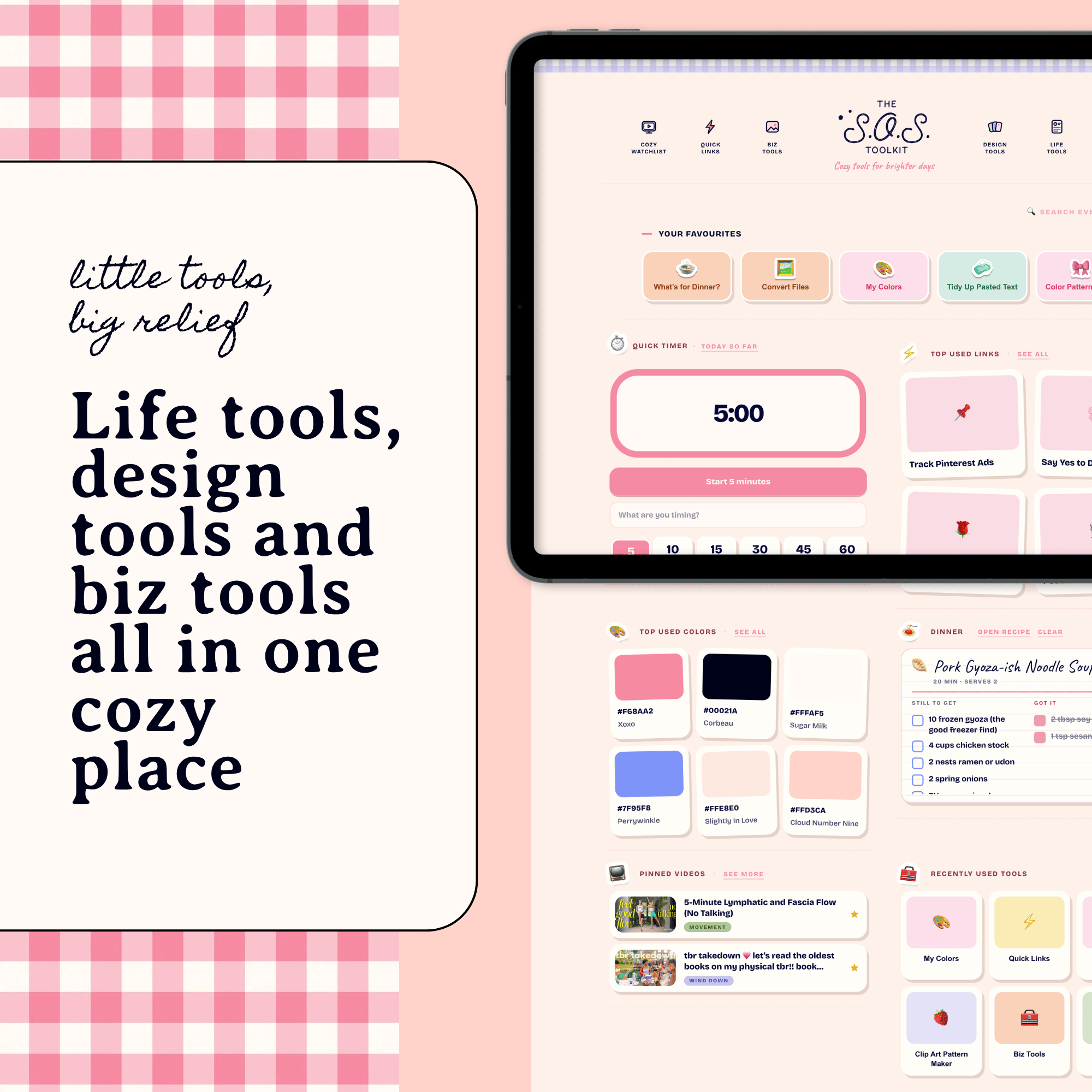 The S.O.S. Toolkit