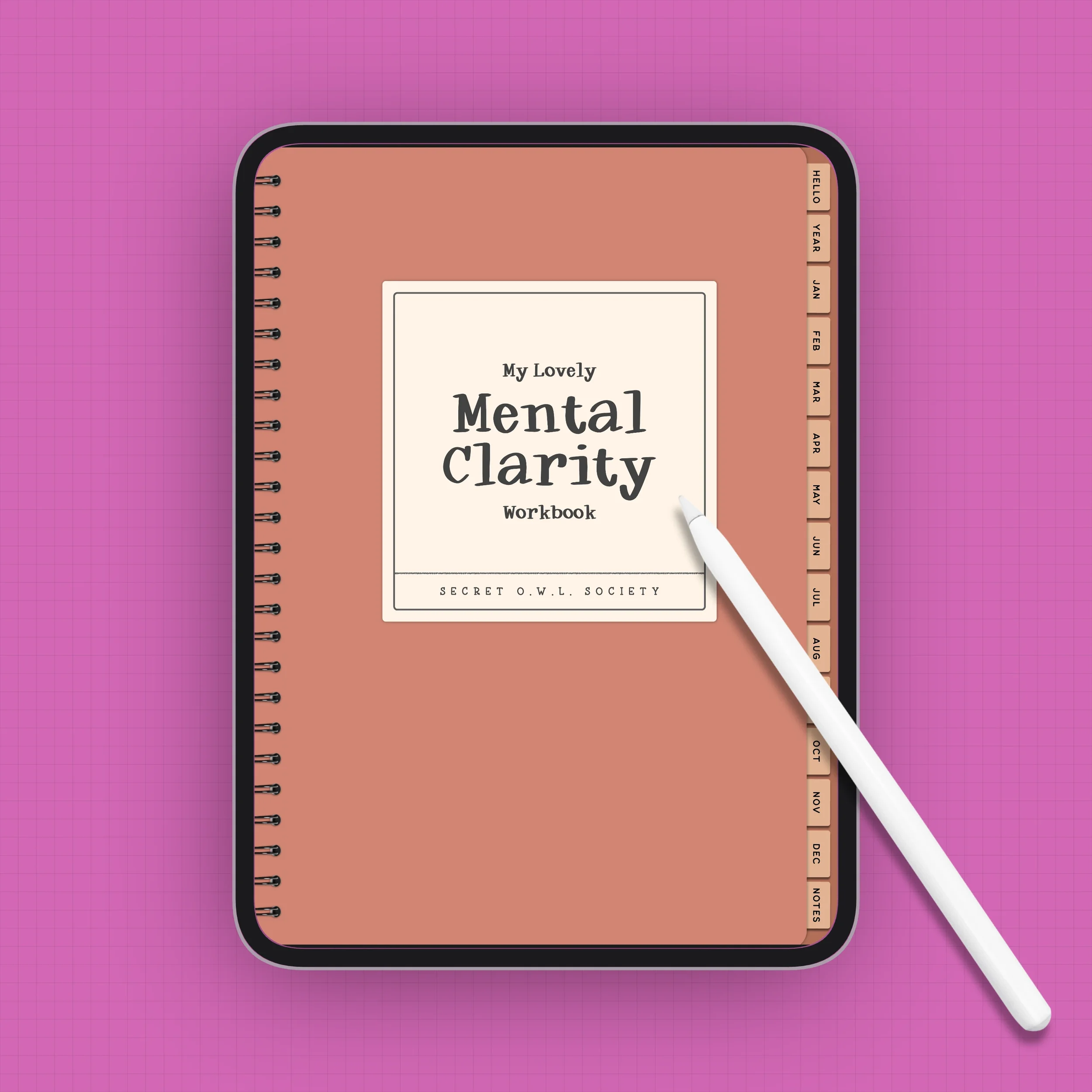 Monthly Mental Clarity Digital Workbook