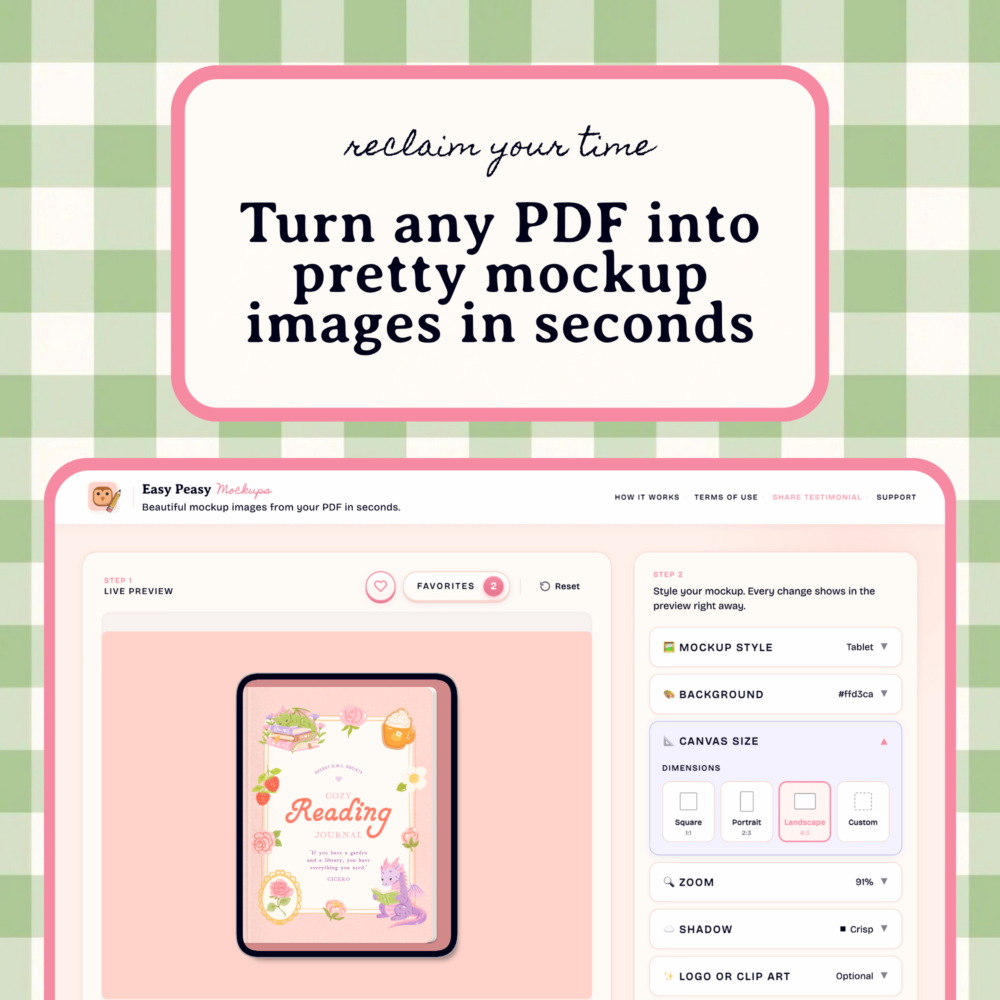 Easy Peasy Mockups