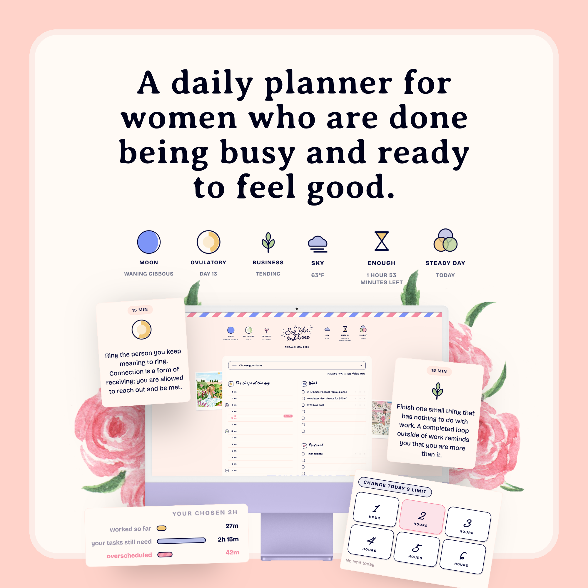 The Say Yes to Desire Planner
