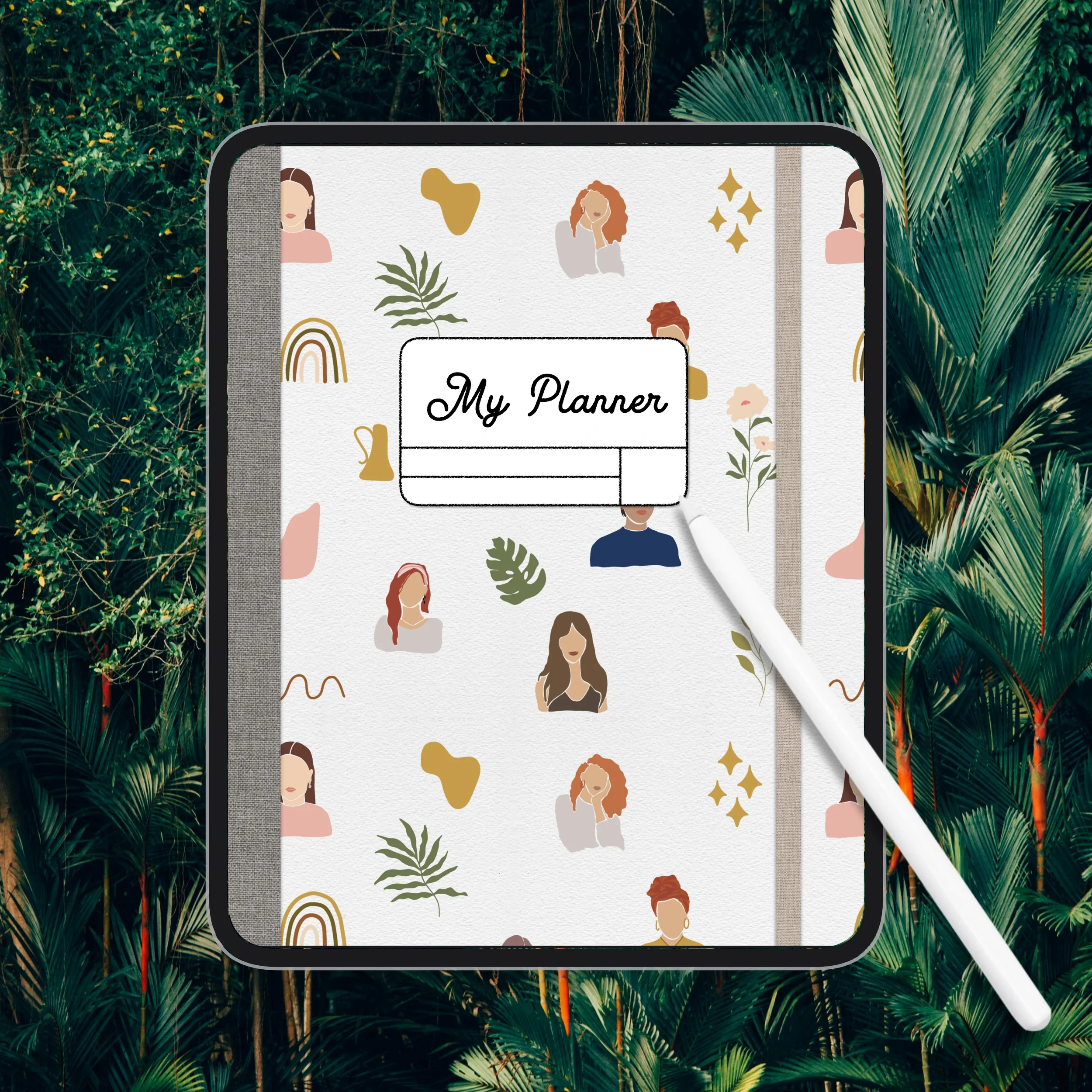 Feminine Digital Planner — An Undated Printable Planner