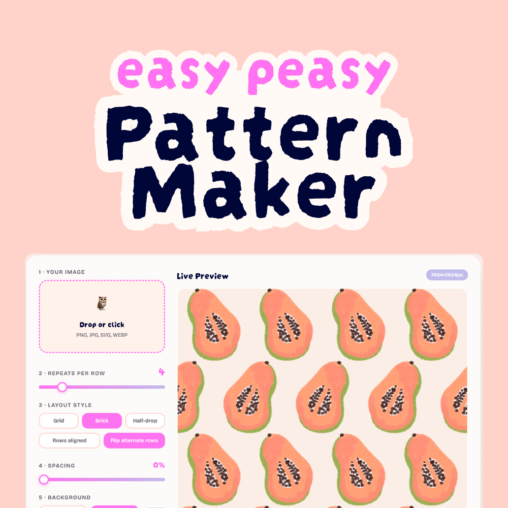 Easy Peasy Pattern Maker