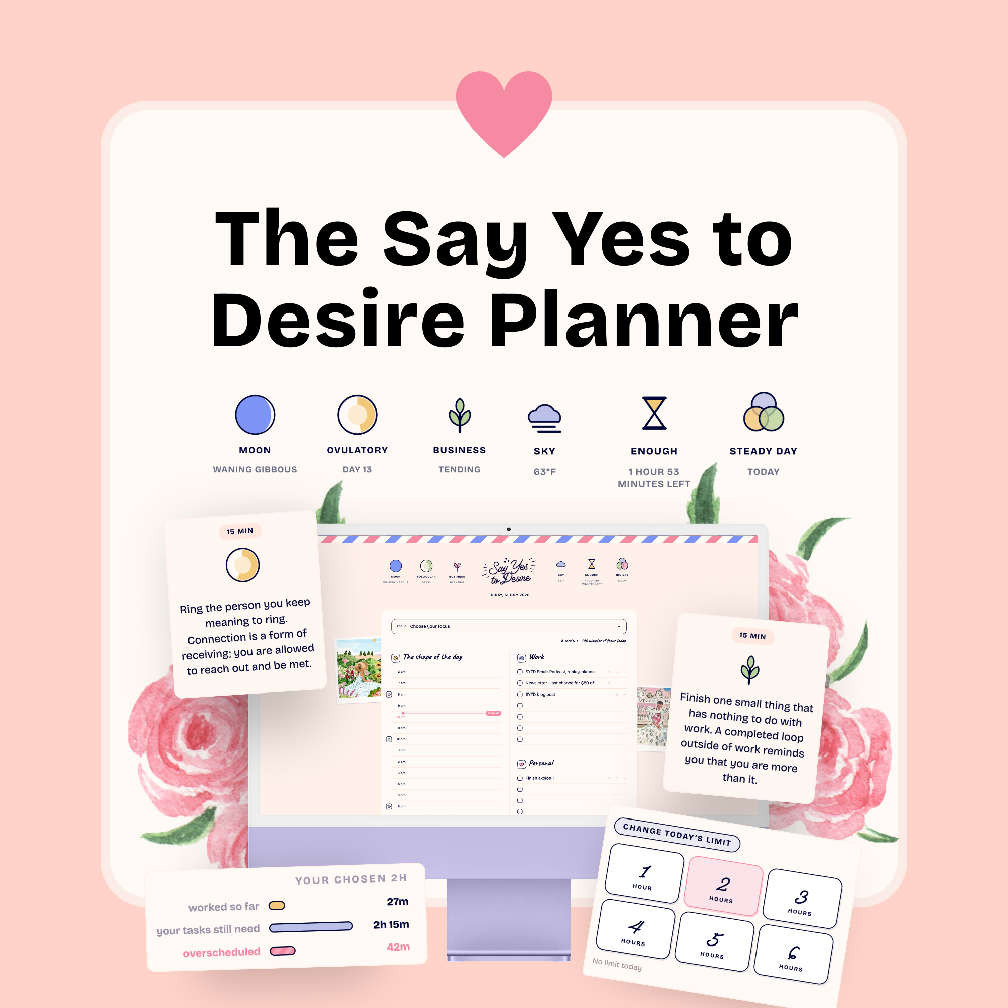 The Say Yes to Desire Planner
