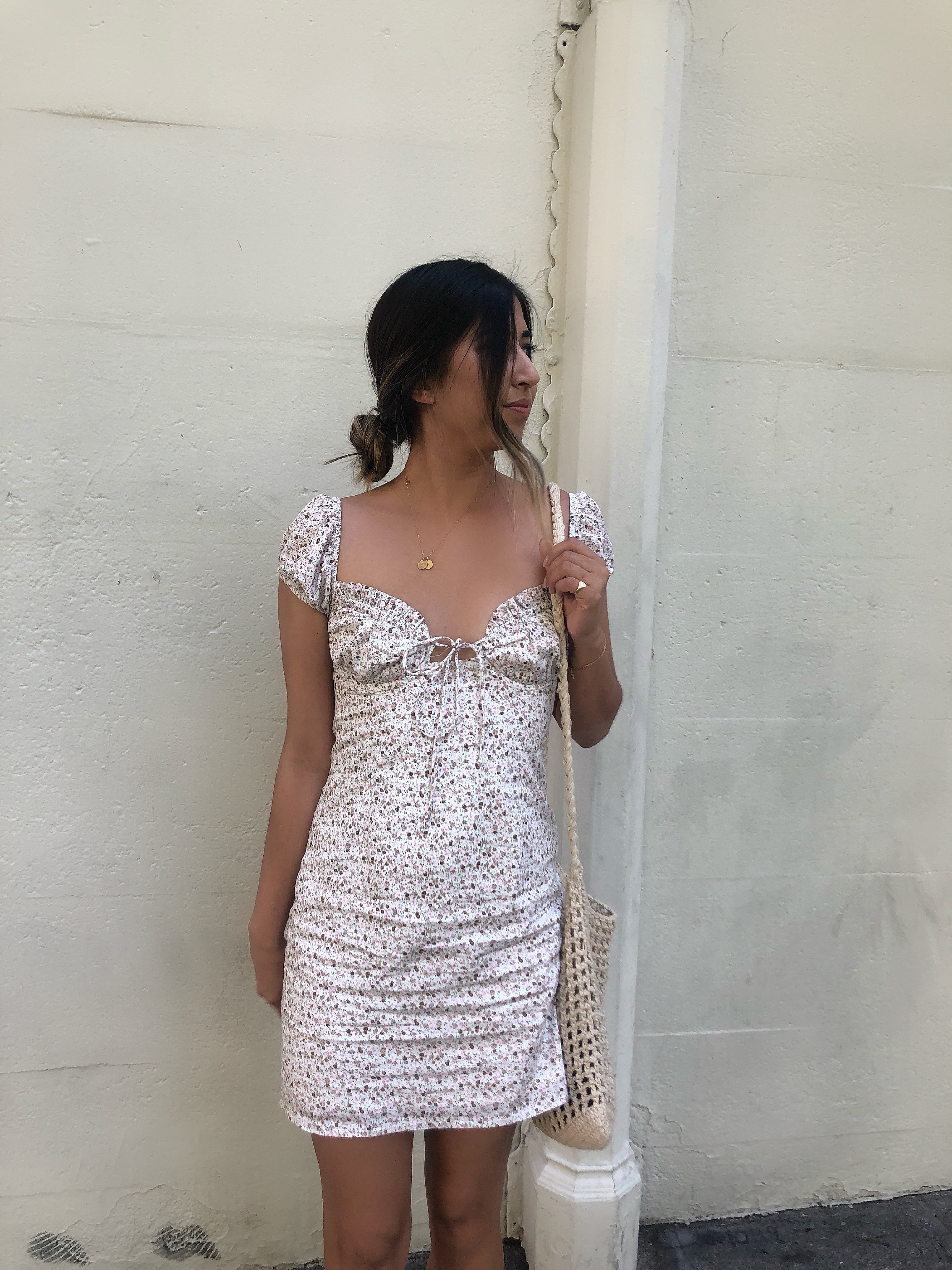 The Perfect Floral Mini Dress for a Date