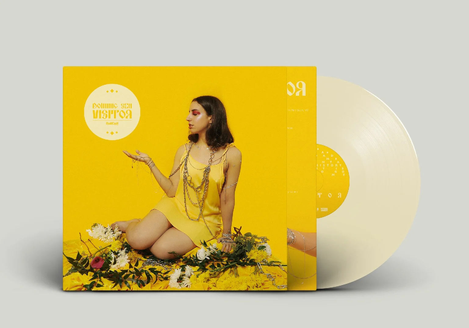 DOMINIC SEN - 'VISITOR' - Typography and Layout