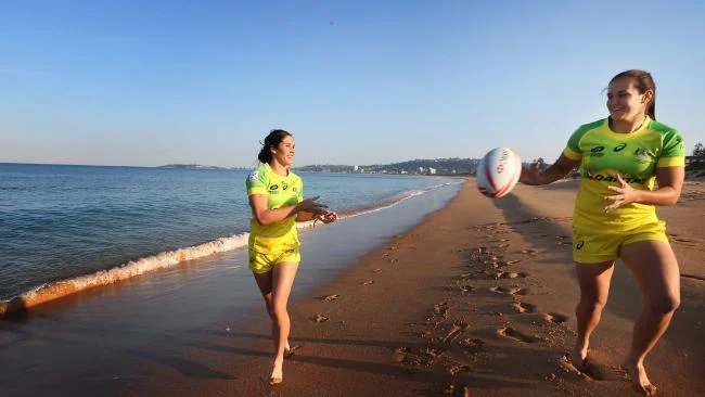 Charlotte in the Australian : Women's sevens team looks for world domination