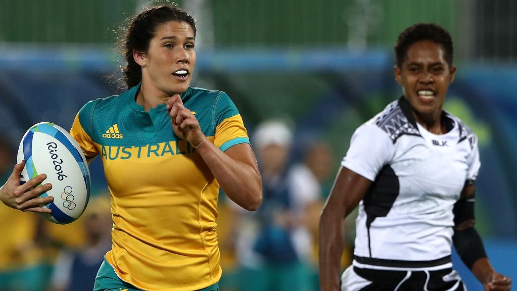 Rugby gold medallist Charlotte Caslick inspires Adelaide girl