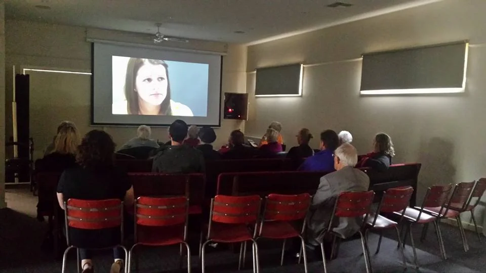 Attentive crowd at Queenscliff United