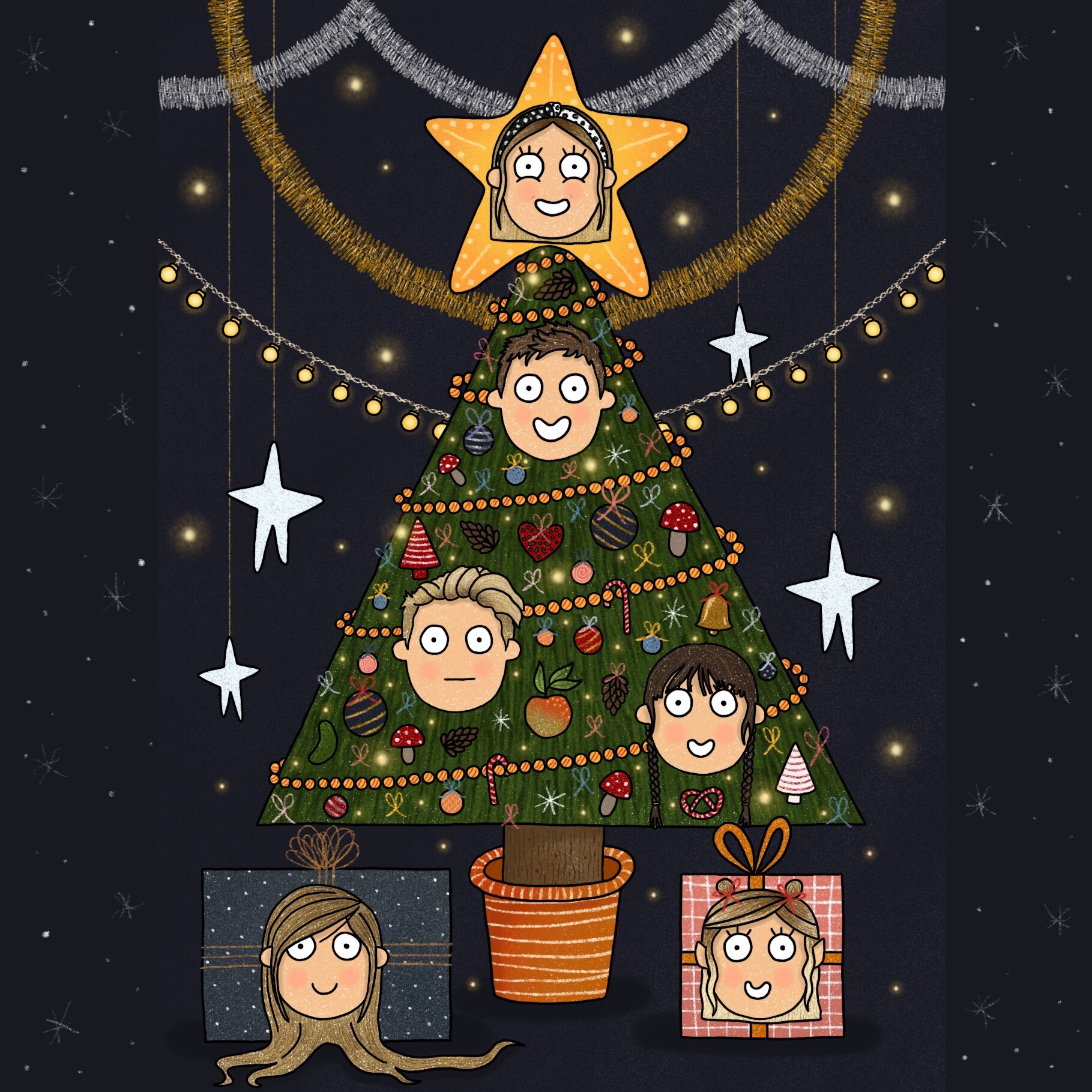 Family Christmas card 2019 