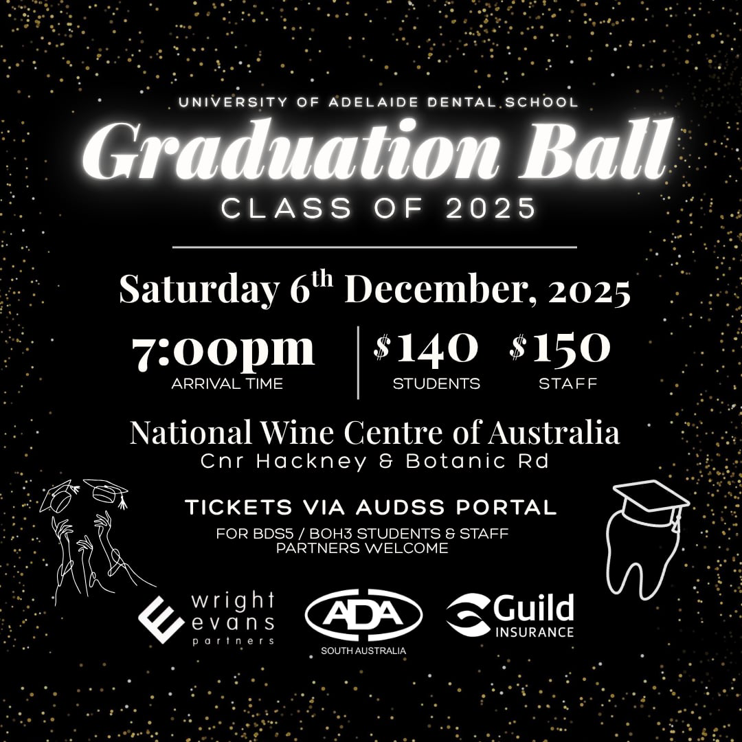 Class of 2025 Graduation Dental Ball Ticket (BDS5/BOH3)