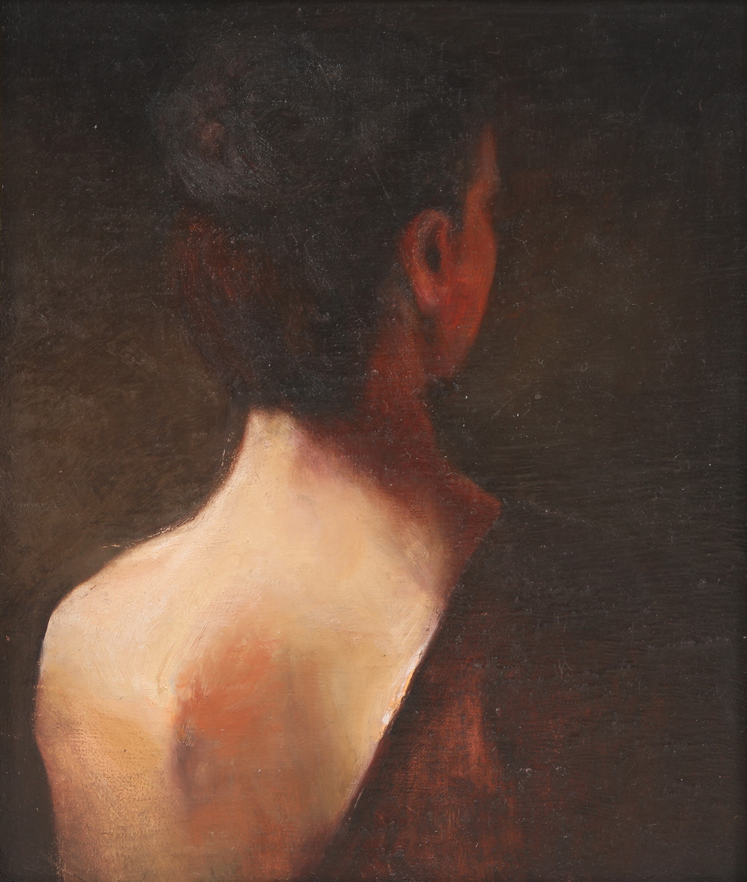 'GIRL WITH BARE BACK'