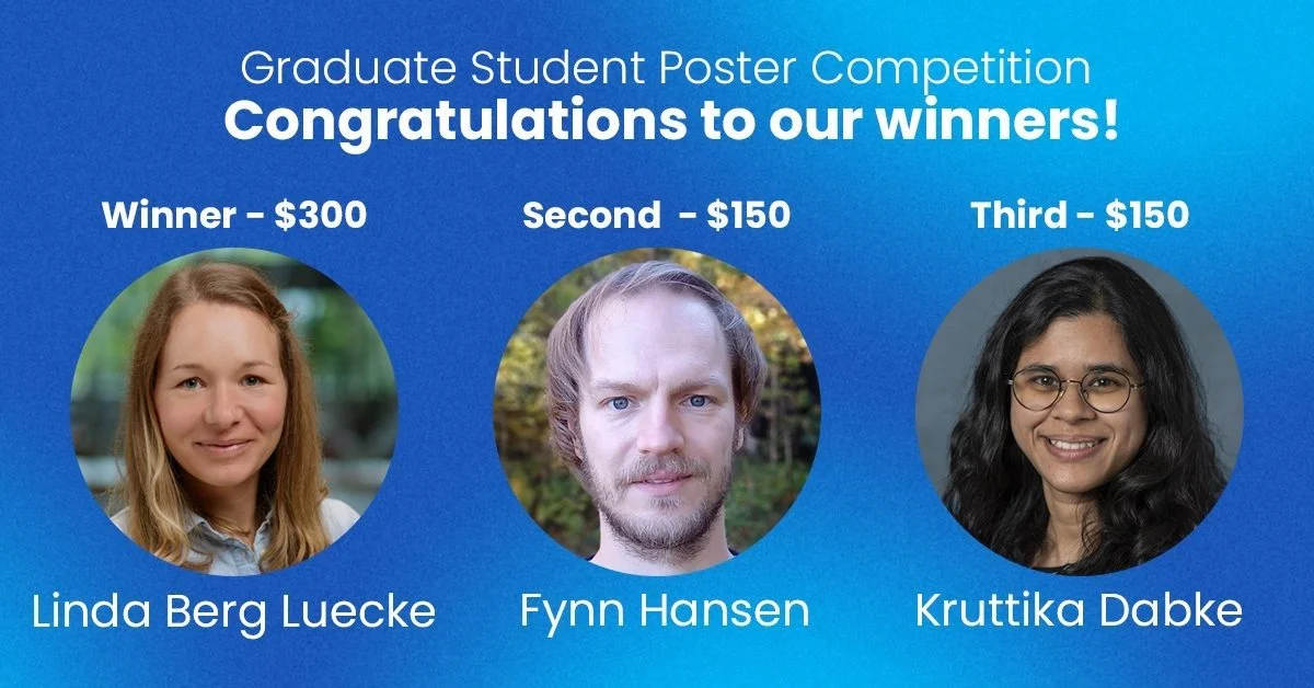 Linda Berg Luecke awarded 1st place in the Student Poster Competition at International HUPO 2021