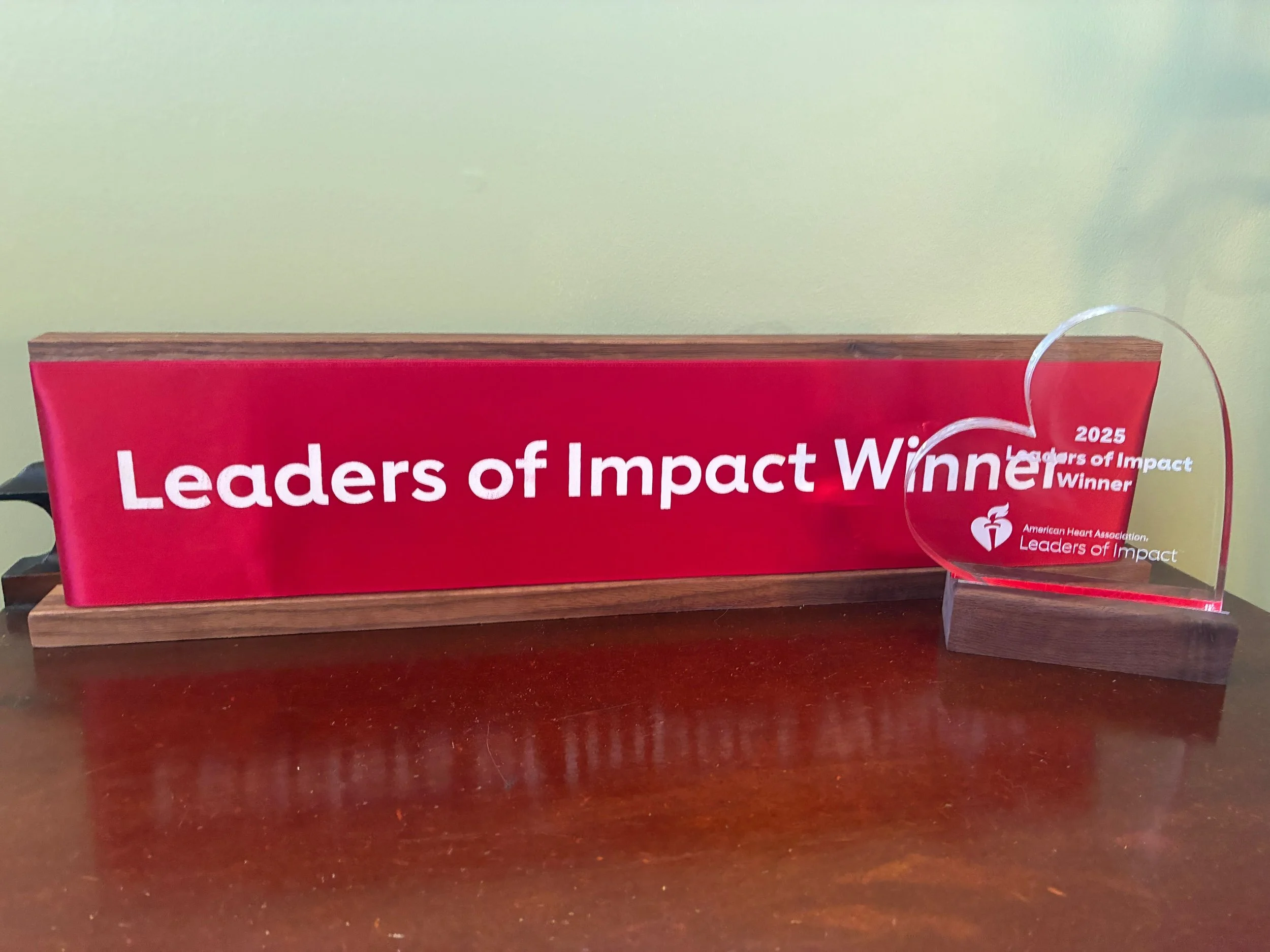 Dr. Gundry named the 2025 American Heart Association Leader of Impact for Omaha!