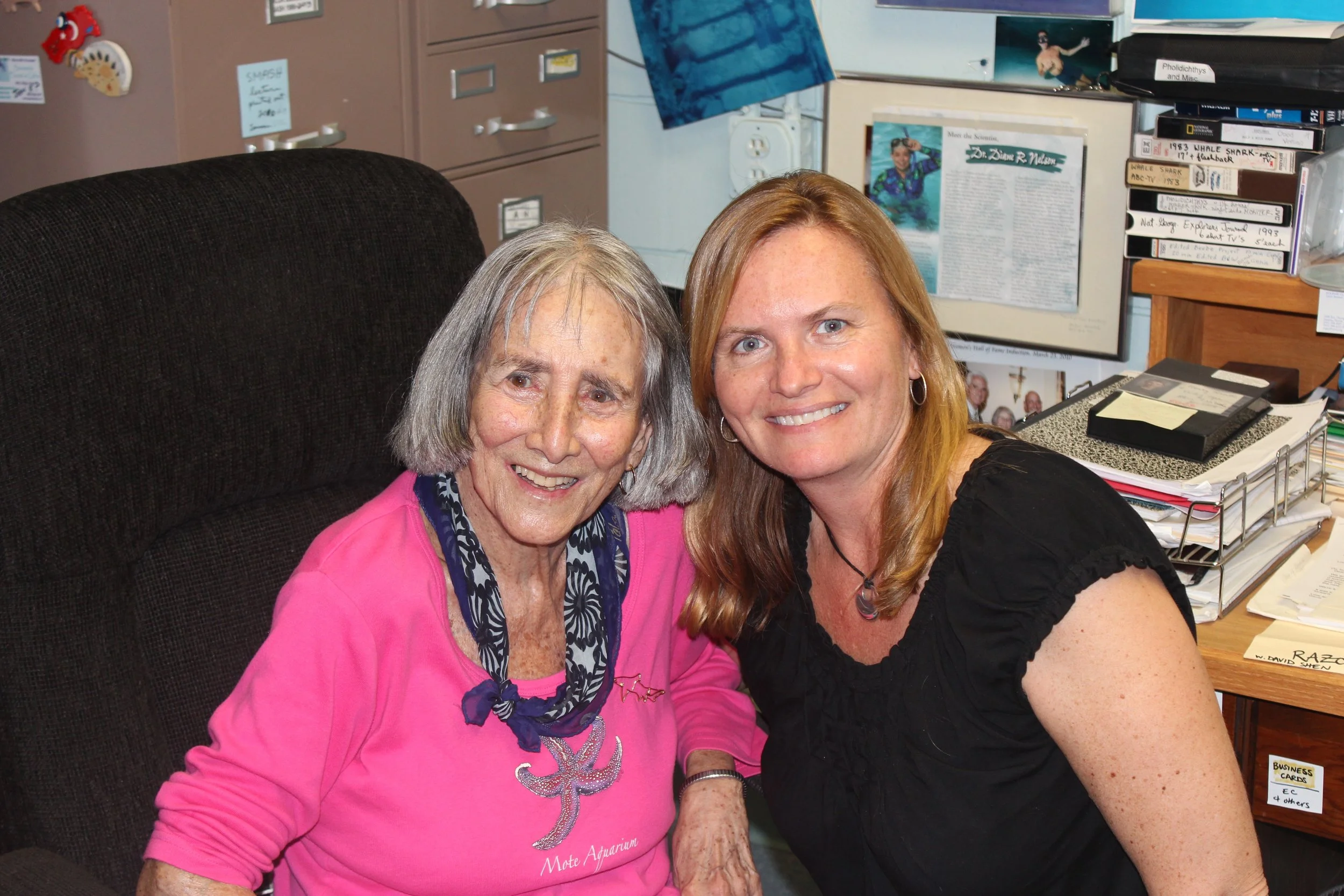 Heather and Genie, April 2014