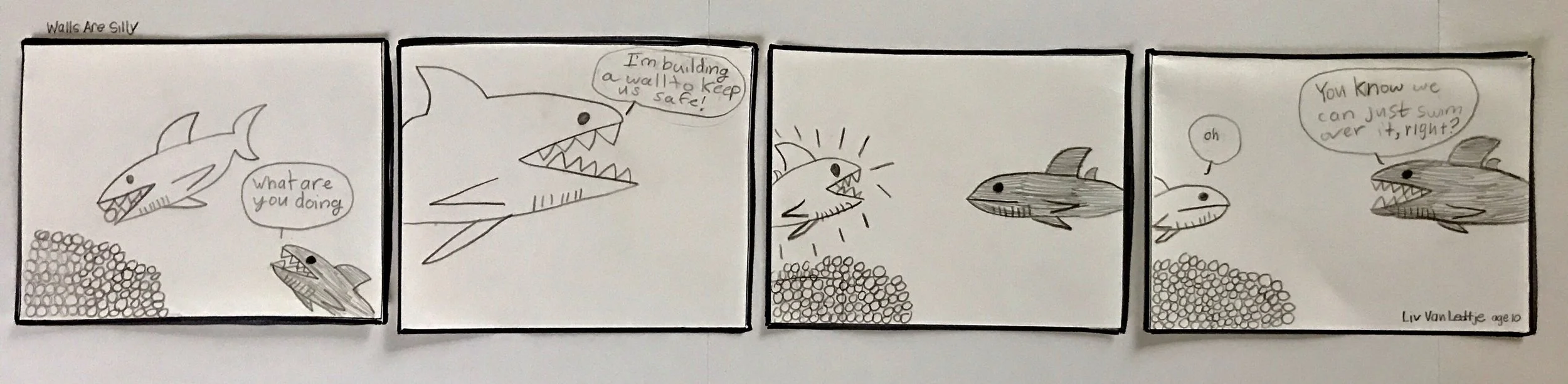  sample comic by Olivia Van Ledtje!
