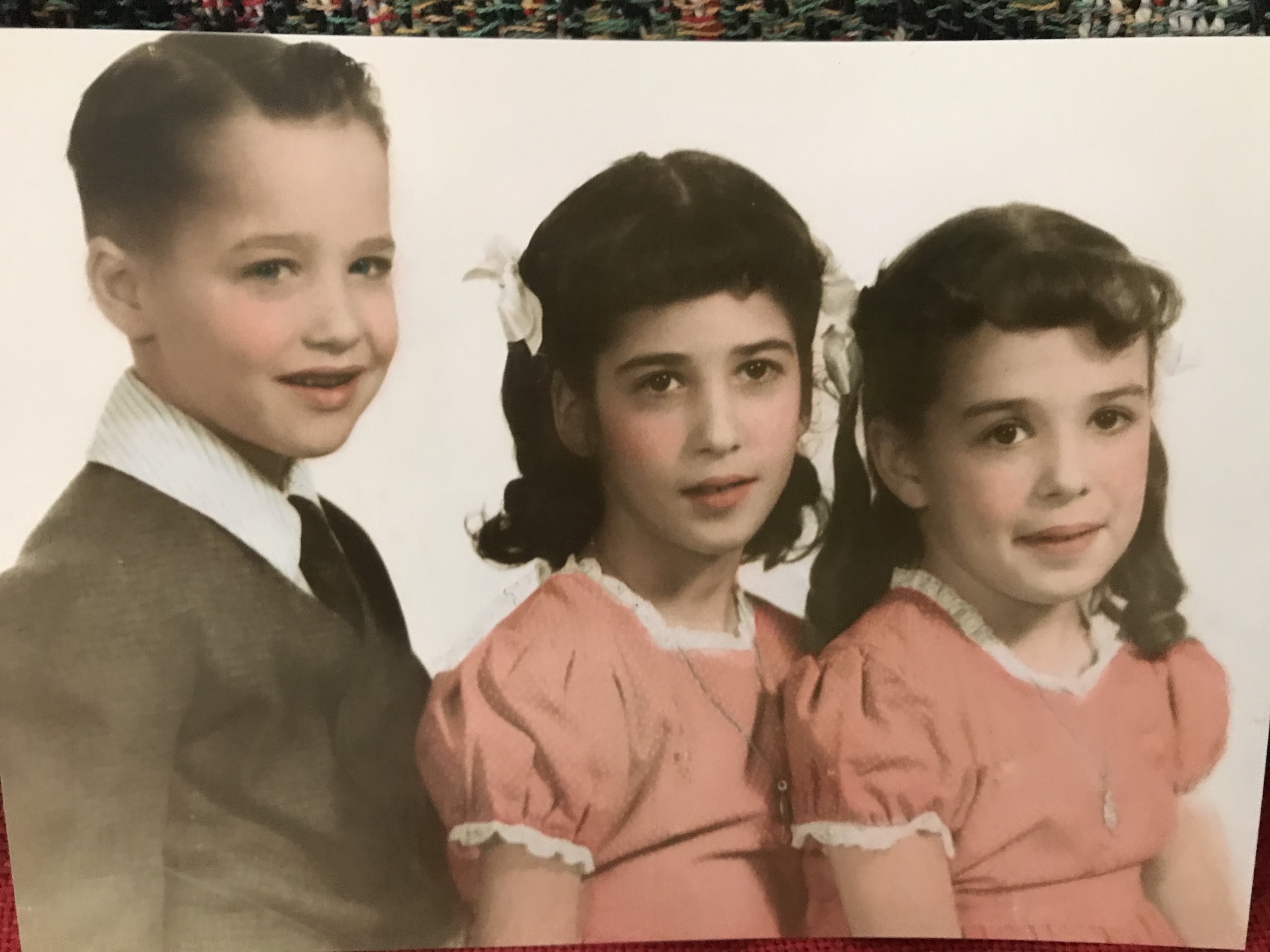 Tom, Mary, and Kathryn (age 10)