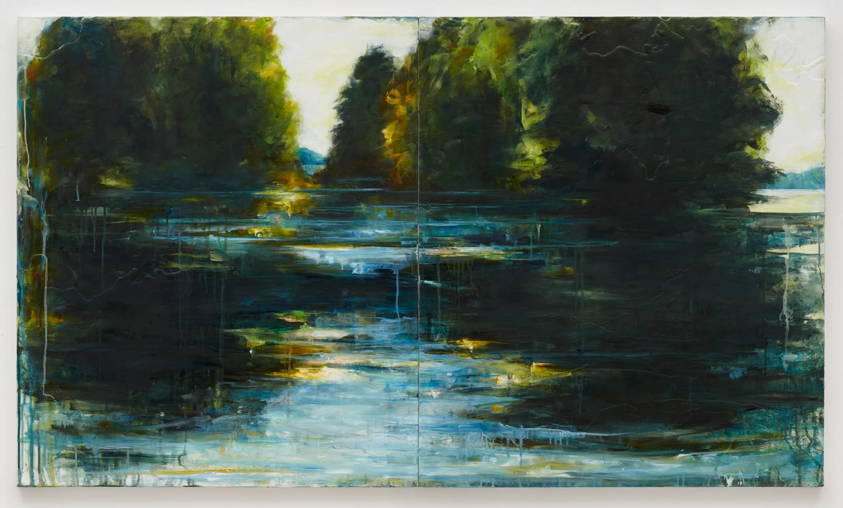 Two worlds, diptych