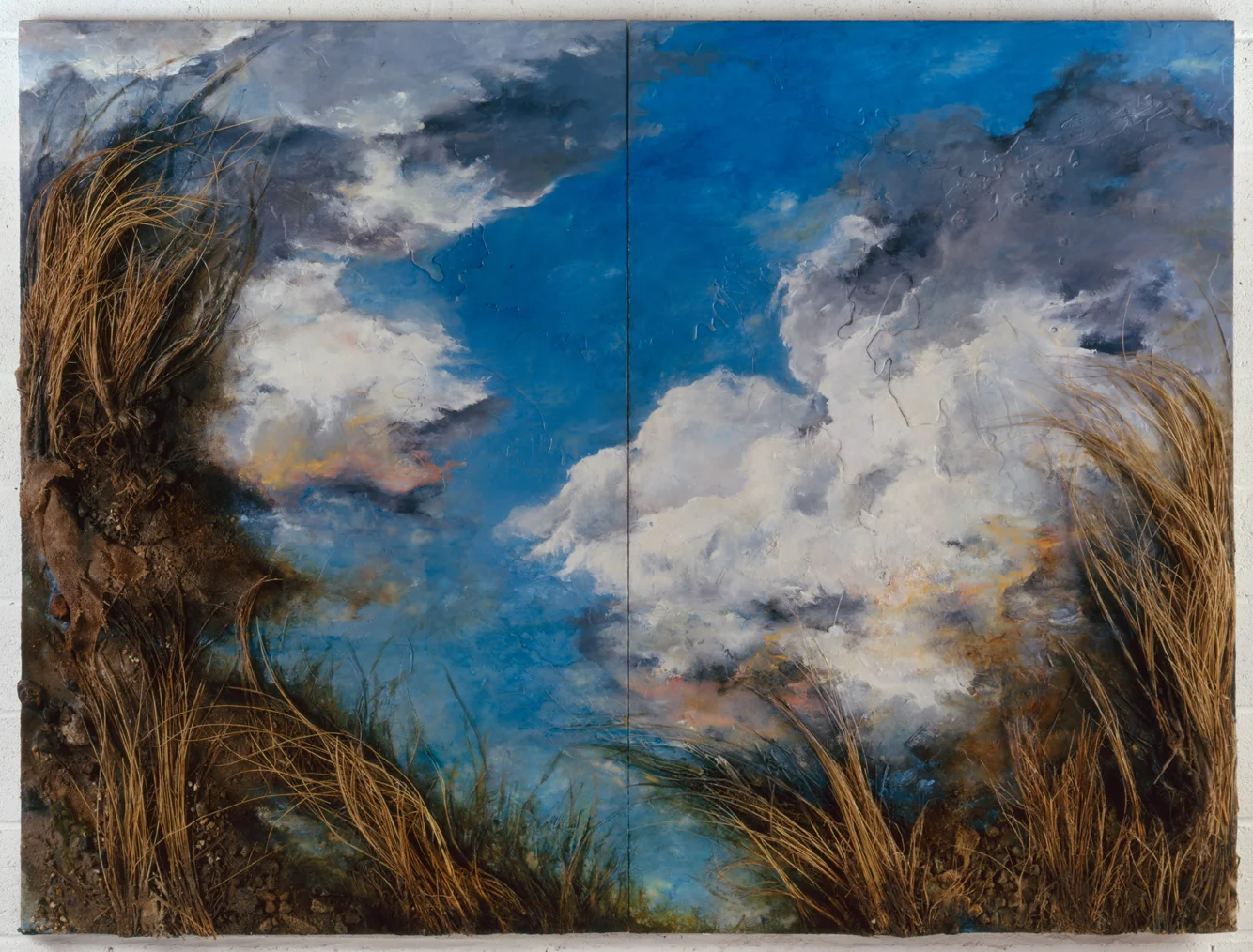 Looking Down He Saw The Sky, Diptych