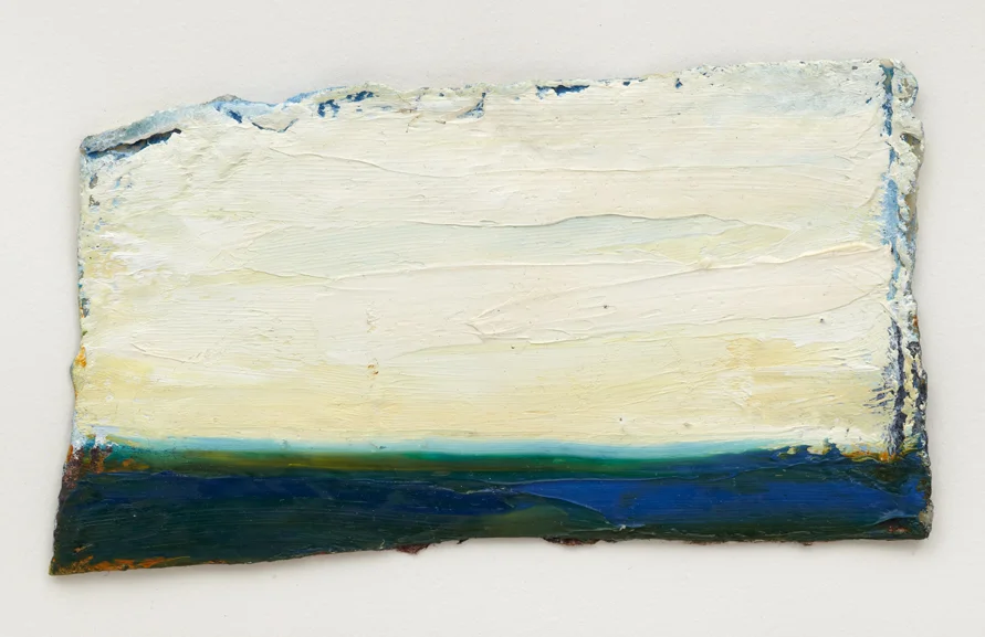 Oil On Paper 12Cm - 7Cm