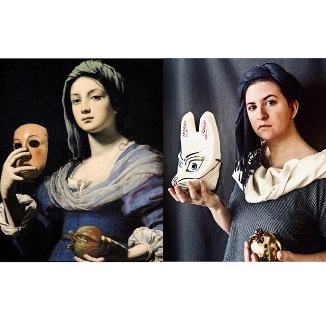 Is this the mask everyone is asking for?
.
Lorenzo Lippi. &ldquo;Woman Holding a Mask&rdquo;. 1650.
.
Joining the bandwagon @tussenkunstenquarantaine @gettymuseum #tussenkunstenquarantaine #betweenartandquarantine #artchallenge #lorenzolippi #womanho