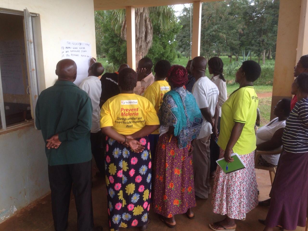 VHT members engage in an evaluation session