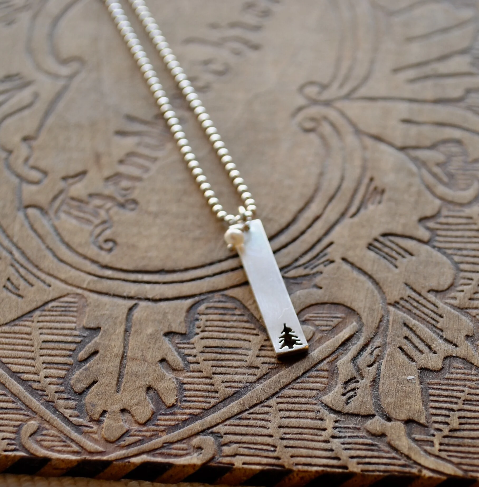 Pine Tree Necklace 