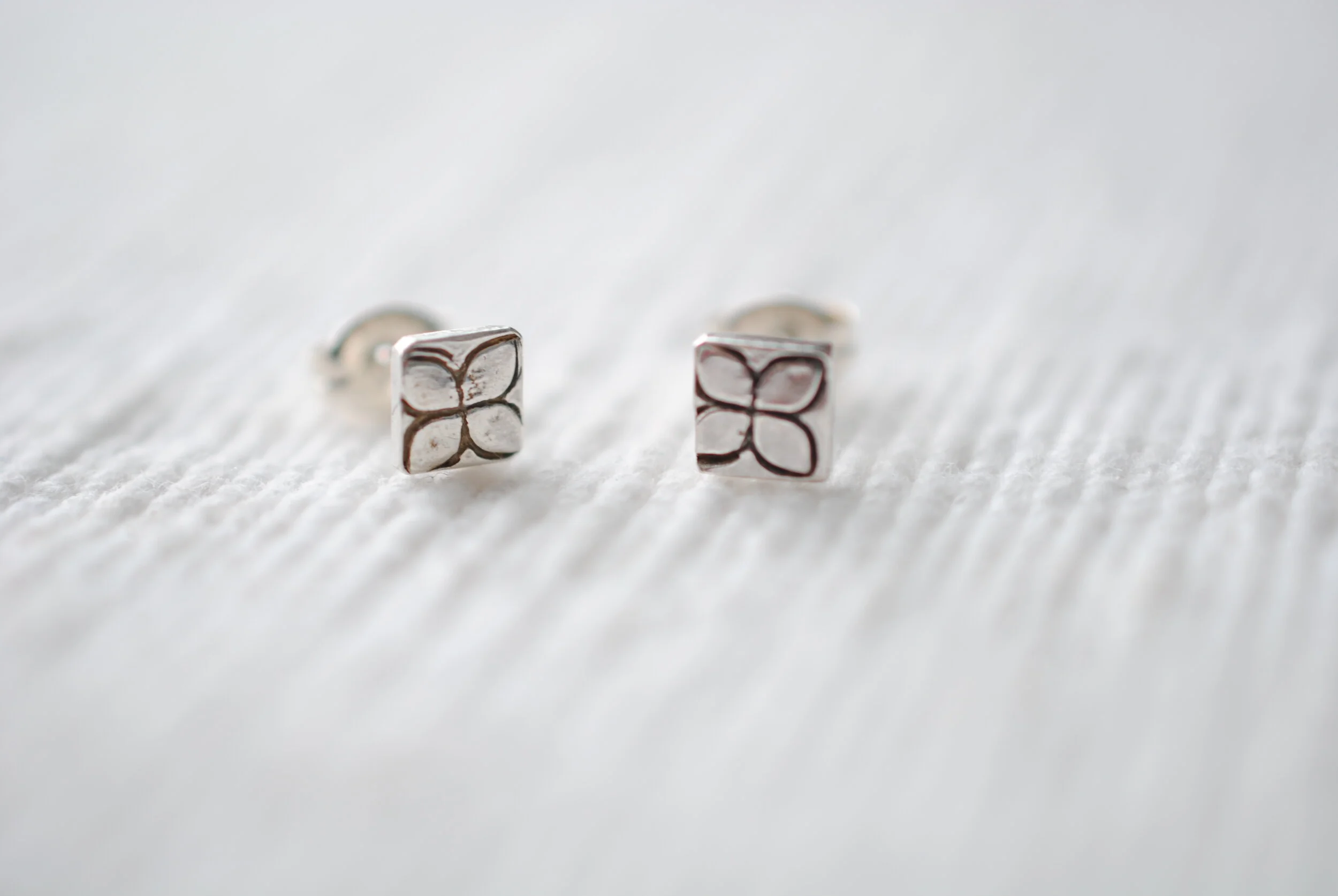 Nature's Compass Stud Earrings