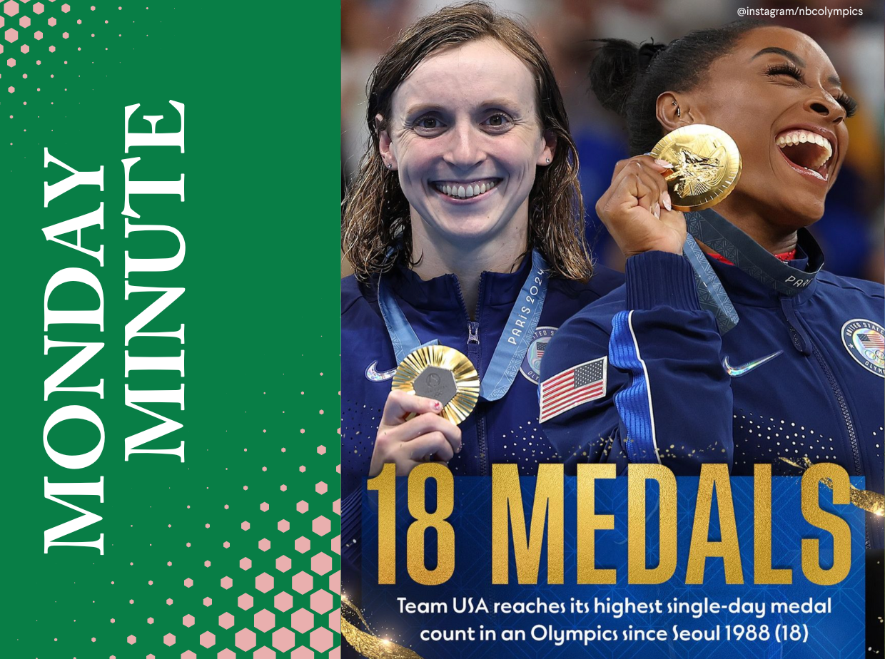 Monday Minute: Sha'Carri’s Silver, Novak’s Gold + The ‘Icon’ Delivers