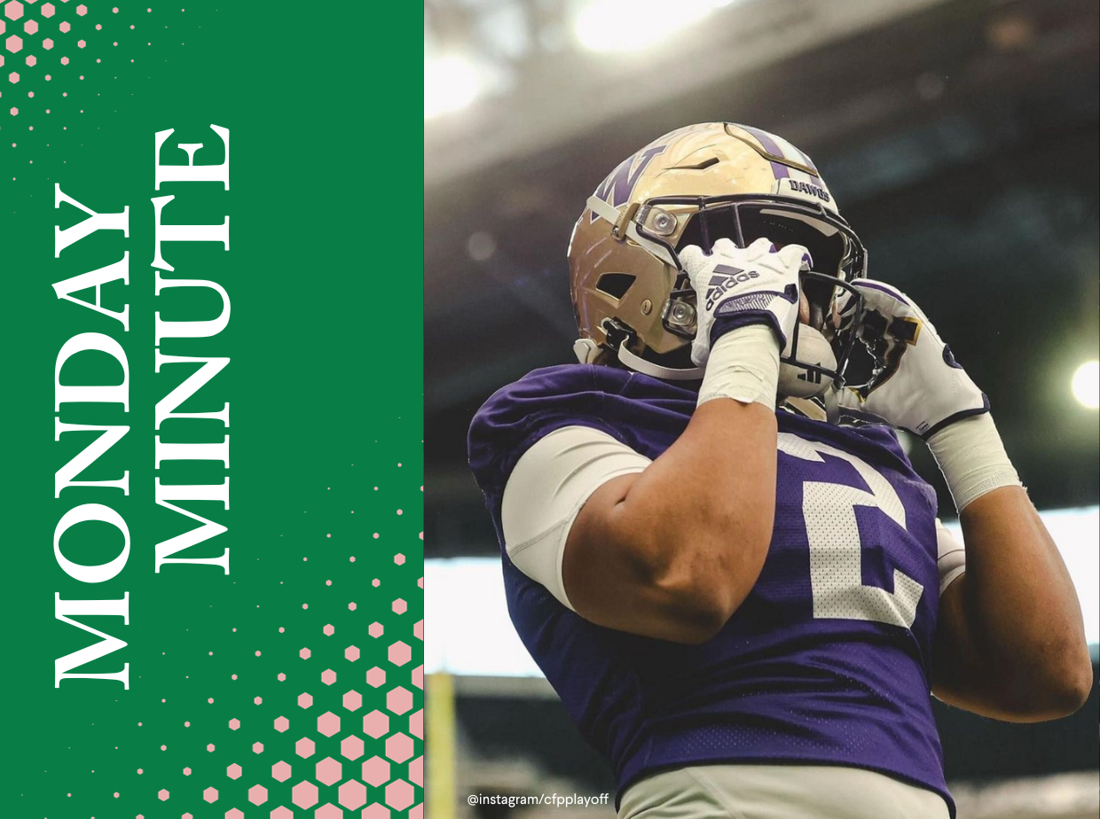 Monday Minute: NFL vs. Golden Globes, College Football National Championship Game Tonight + Rafael Nadal Is Out