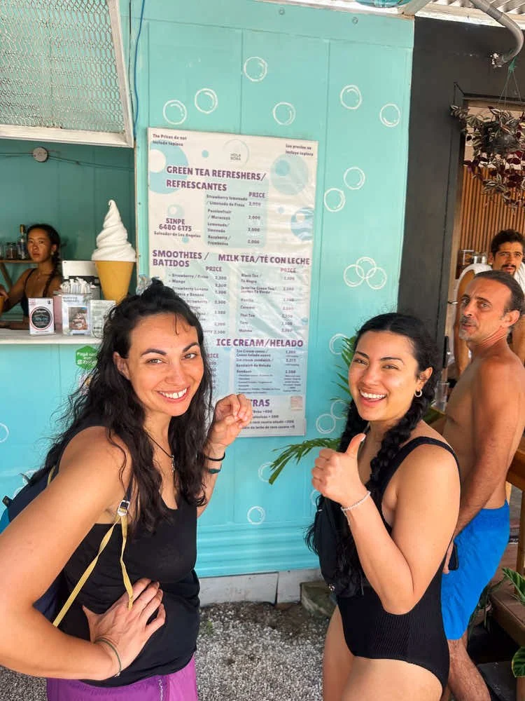 Ice cream Puerto Viejo