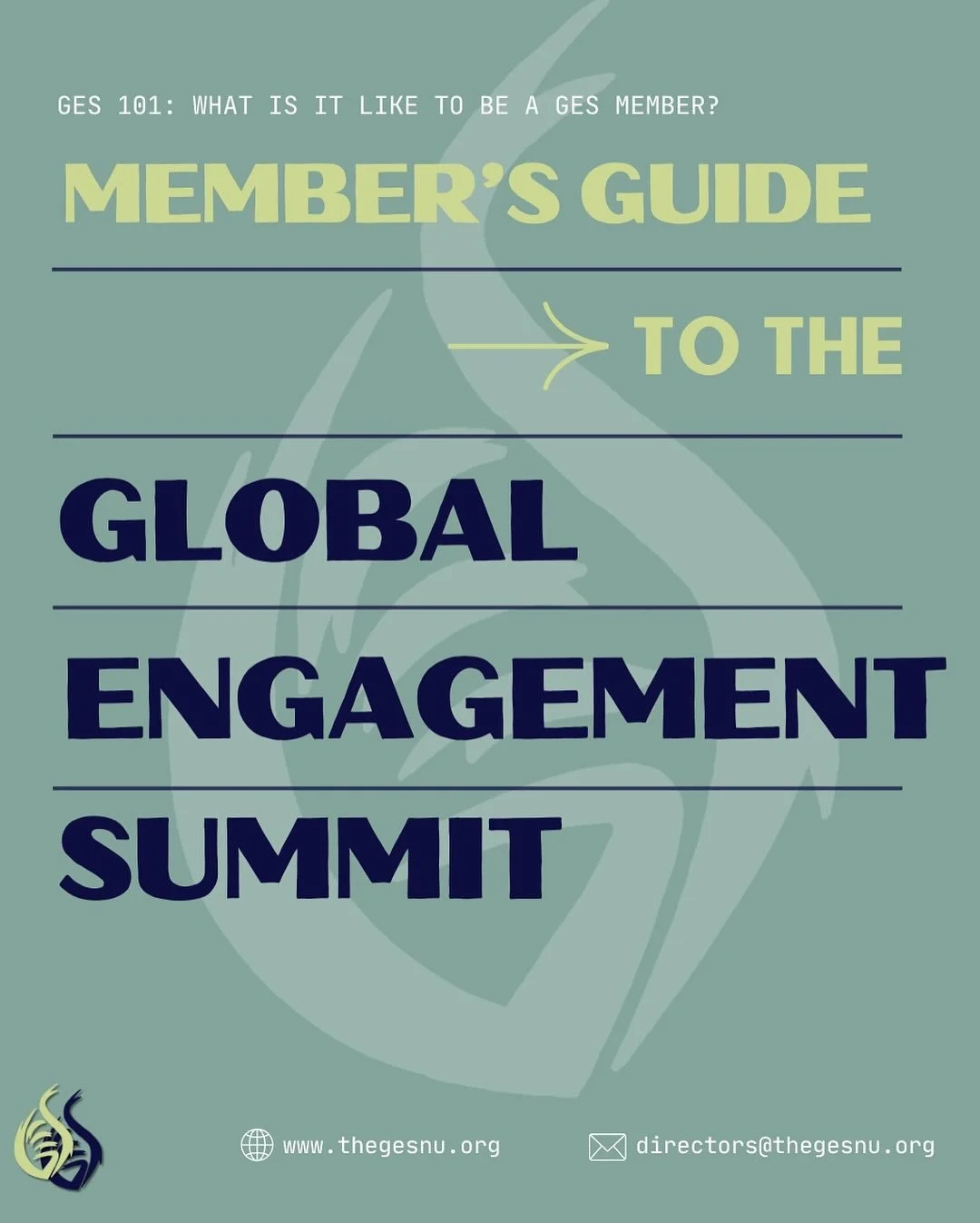 GES 101 for new members! ✏️

GES club members are students at Northwestern who help organize the Global Engagement Summit, a five-day conference for young entrepreneurs that helps them scale their projects and elevate their startups to the next level
