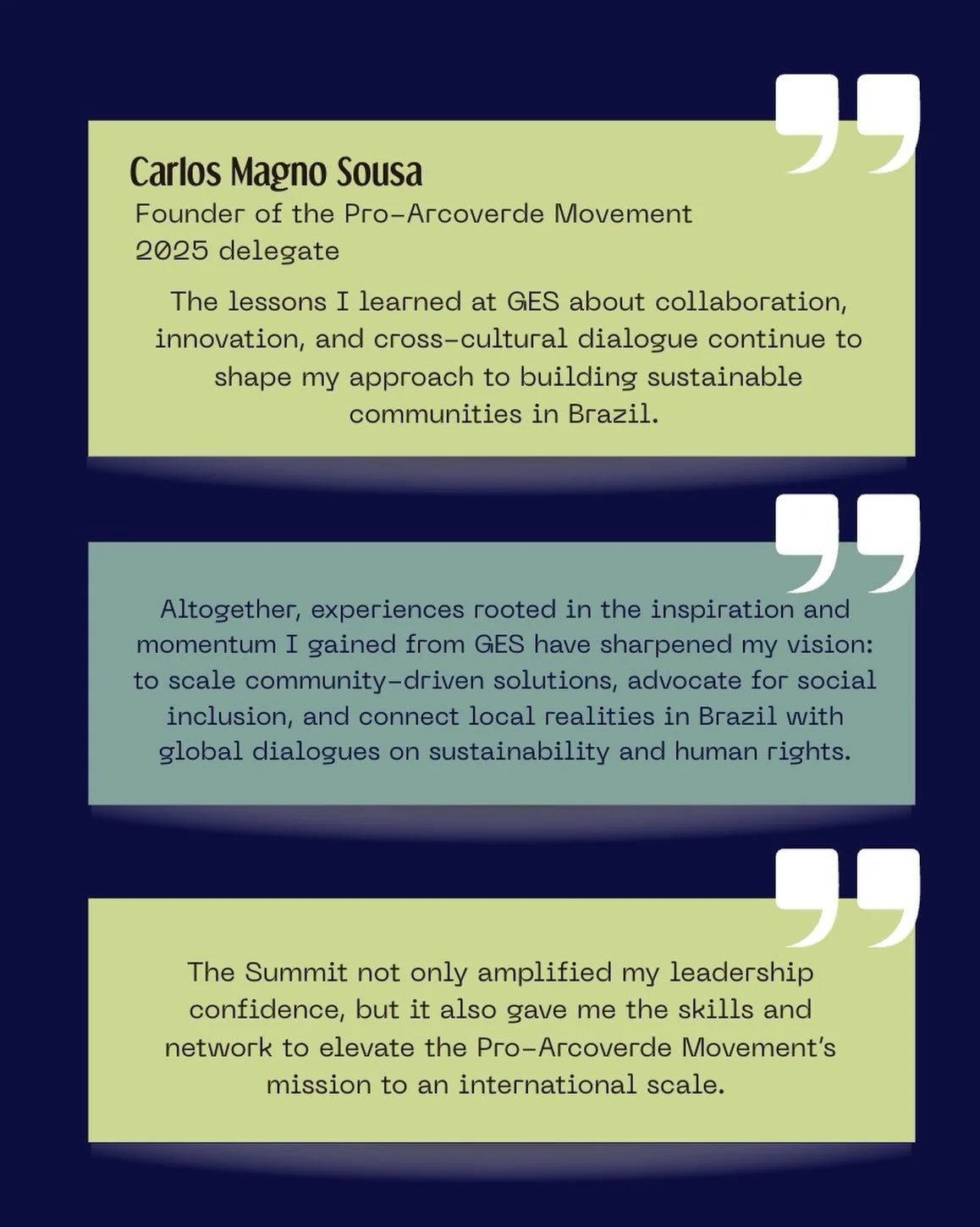 Looking back at GES 2025 ⭐️

Last spring, GES brought in inspiring speakers, collaboration, meaningful conversations, and new friendships. We&rsquo;re excited to bring these experiences back in 2026 and make them even better!