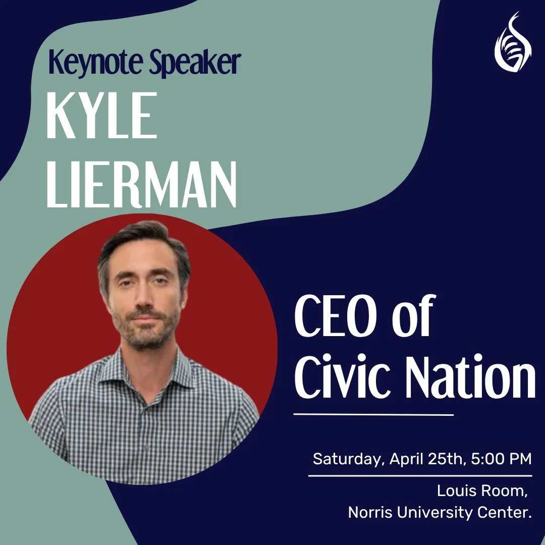 Introducing our final Keynote Speaker, Kyle Lierman!

Kyle Lierman is the CEO of Civic Nation, a nonprofit, non-partisan ecosystem for high-impact organizing and education initiatives working to build a more inclusive and equitable America. These inc