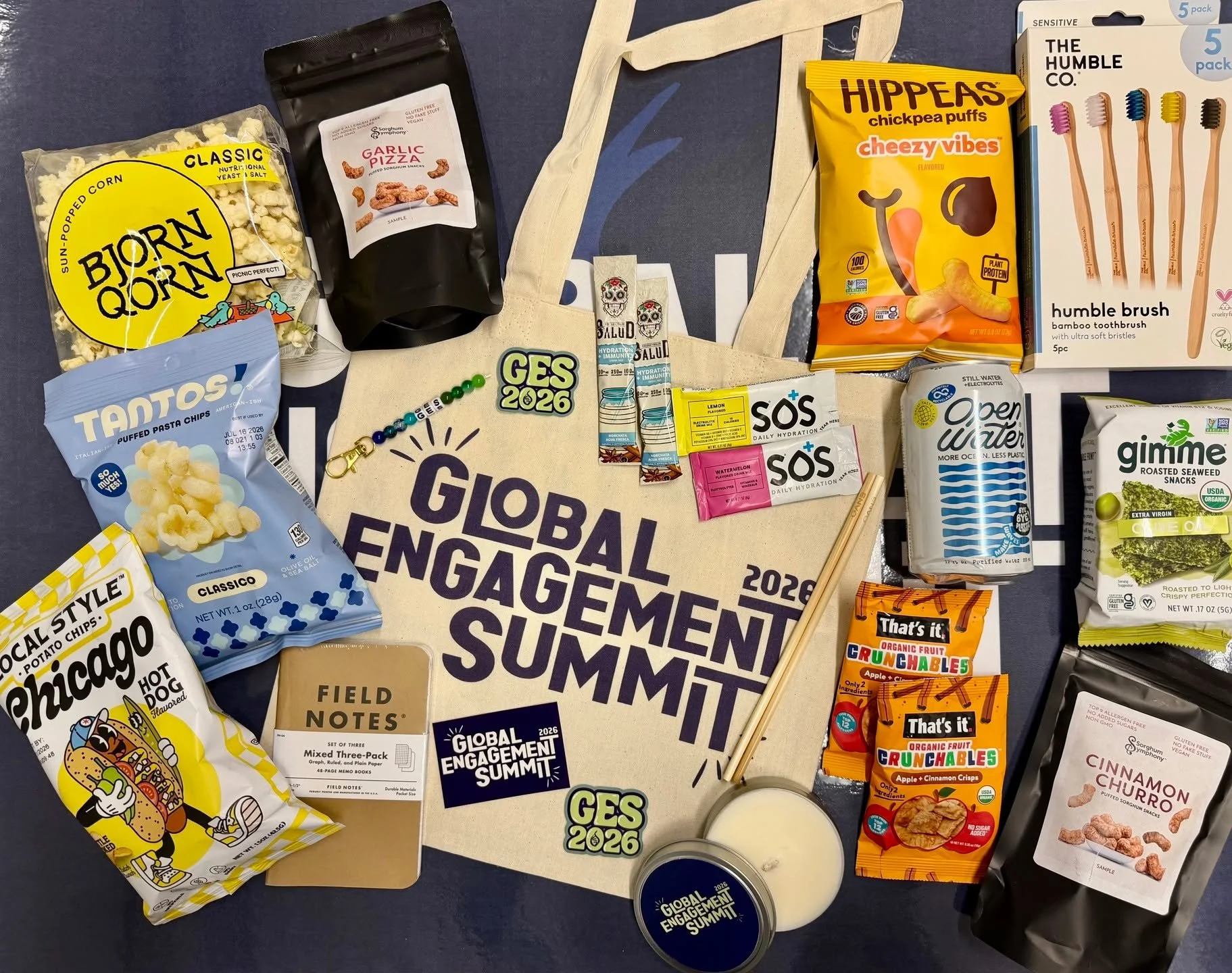 GES 2026 starts TOMORROW!!💙💚

Here is a look inside this year&rsquo;s delegate gift bag- huge thank you to all of the amazing organizations and brands that supported this year&rsquo;s Summit. Your contributions make the event and experience so spec