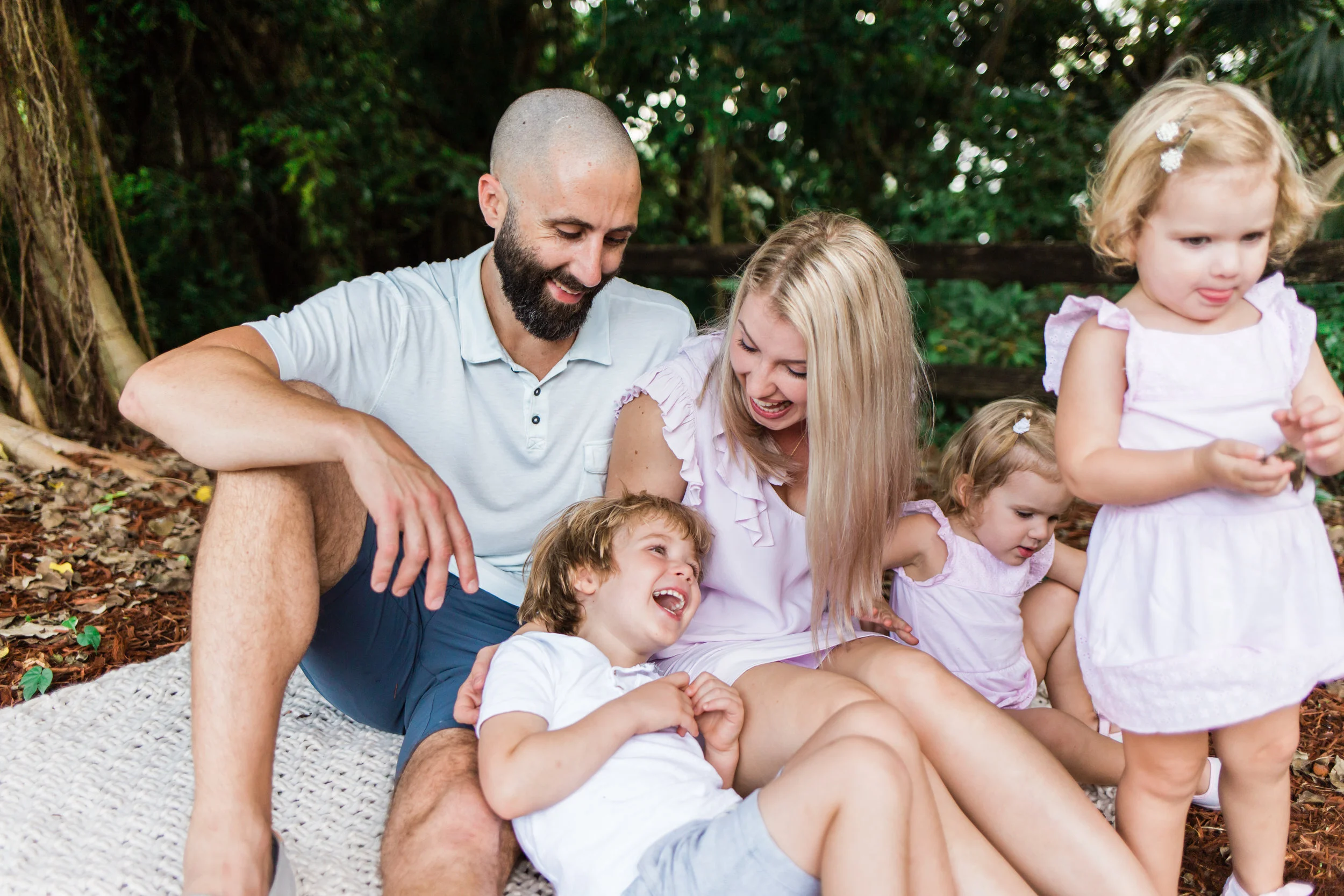 Candid Family Natural Light Photographer