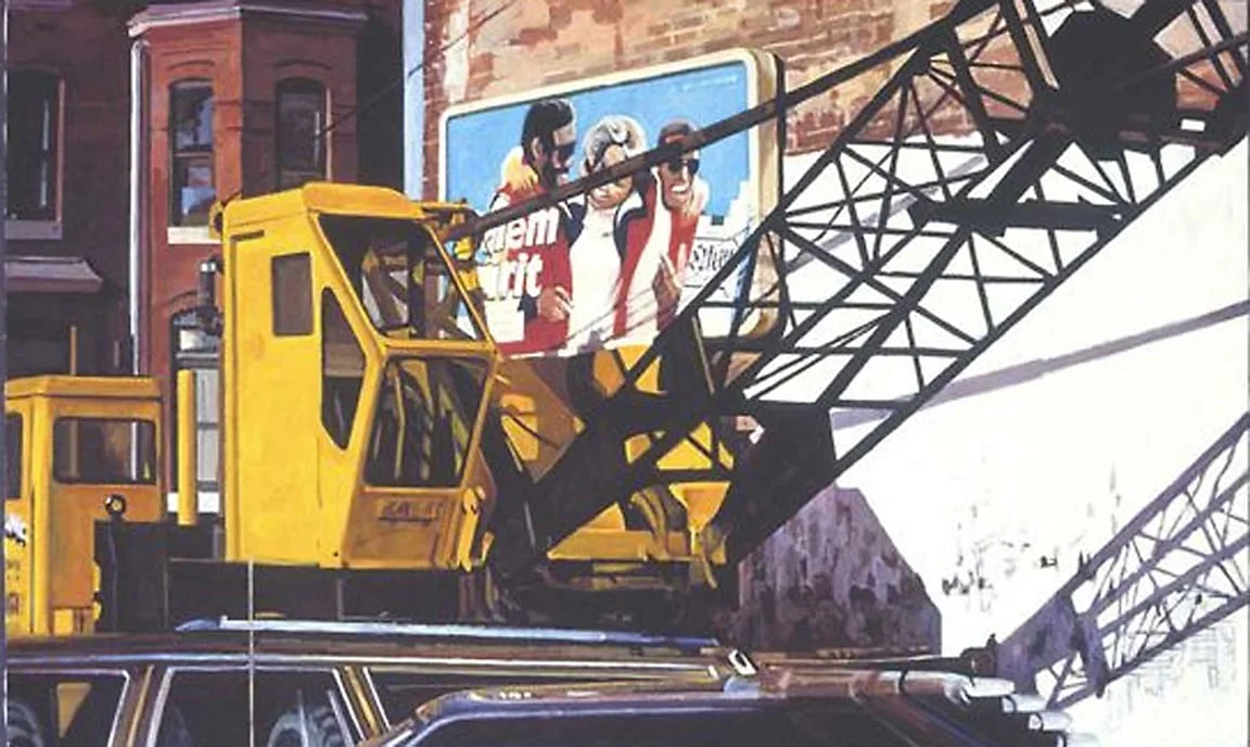 Salem Generation, acrylic on canvas, 50" x 80", 1989 Fralin Museum of Art at the University of Virginia