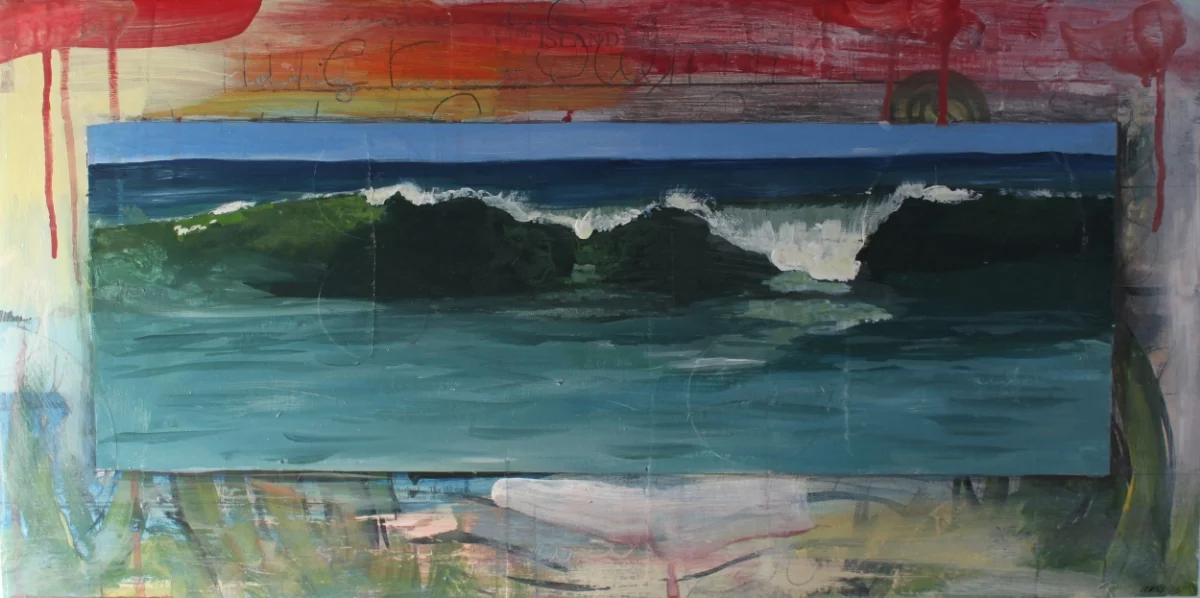 Endless Summer, 12x24 acrylic on wood panel, $300
