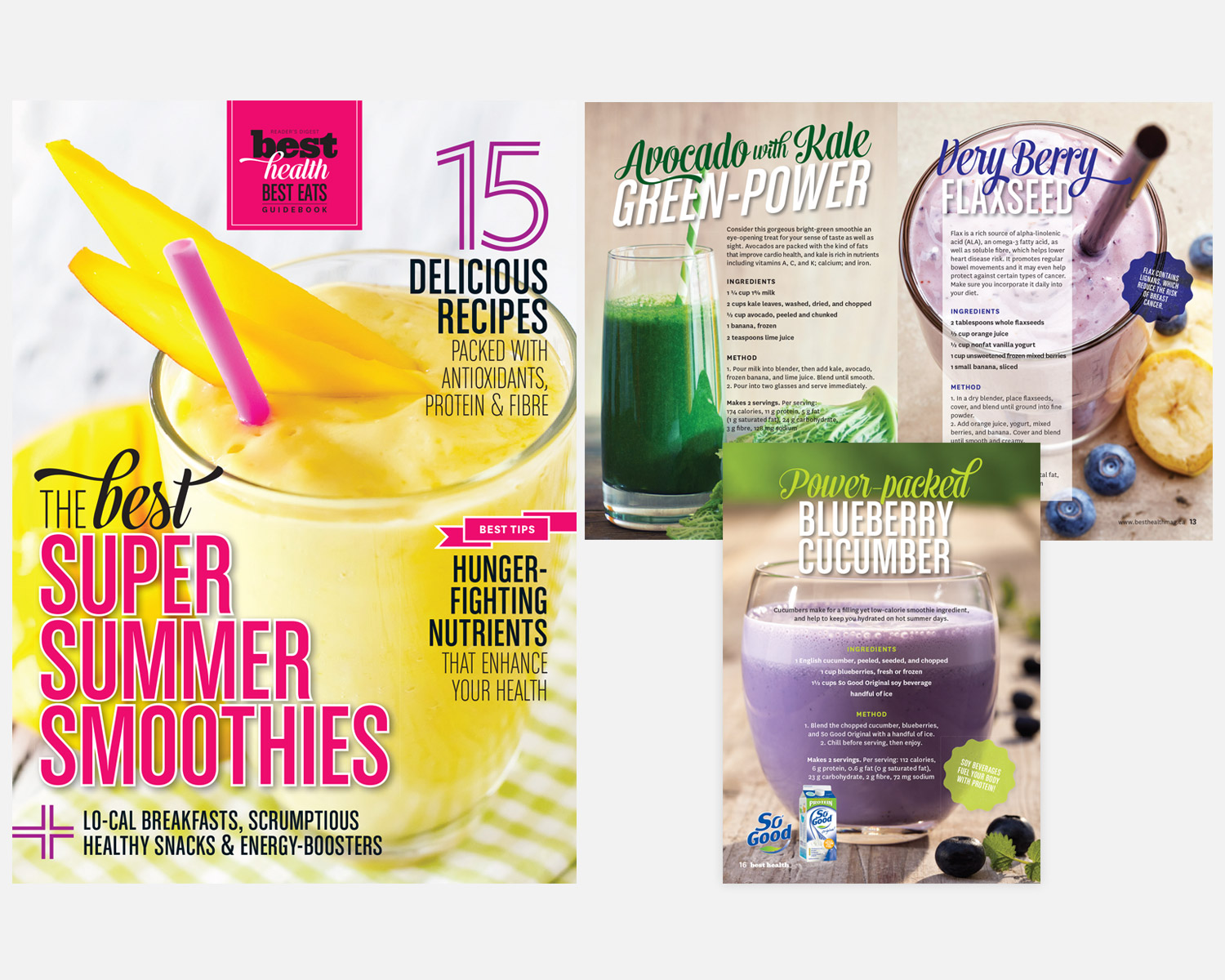 So Good Beverage | Smoothies Booklet & Online Flipbook